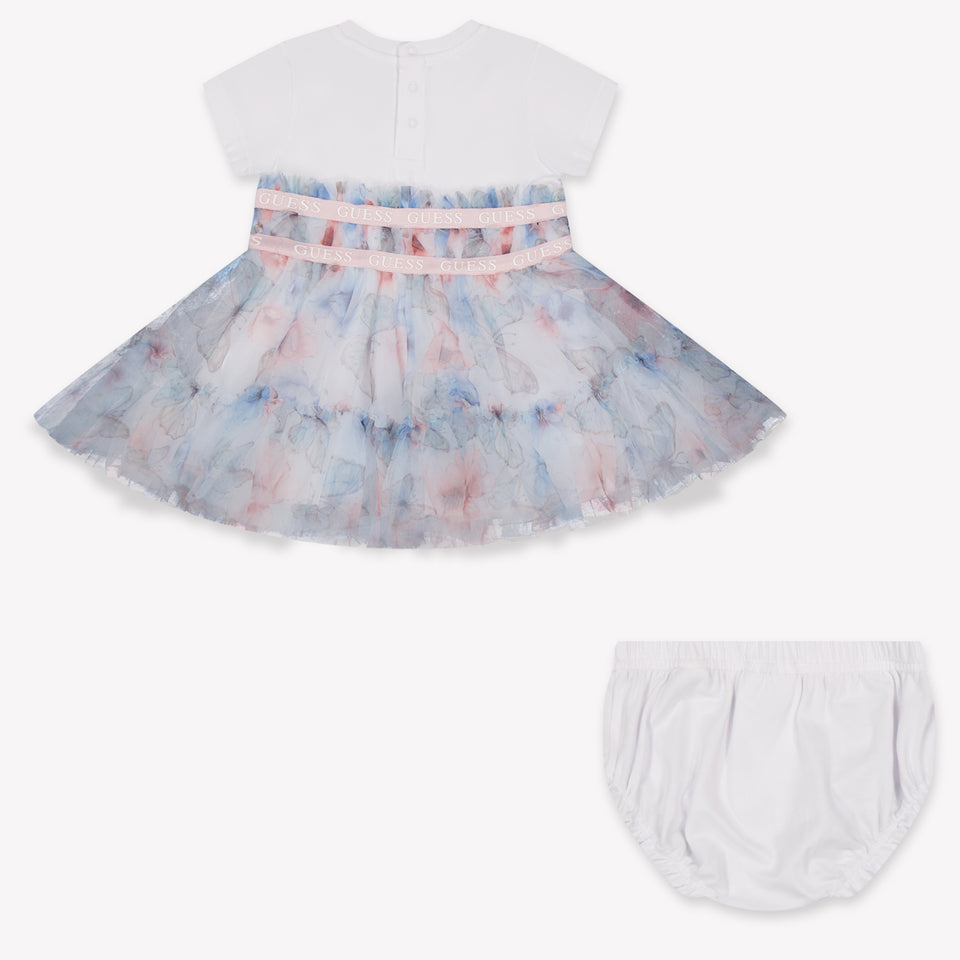 Guess Baby Girls Dress In White