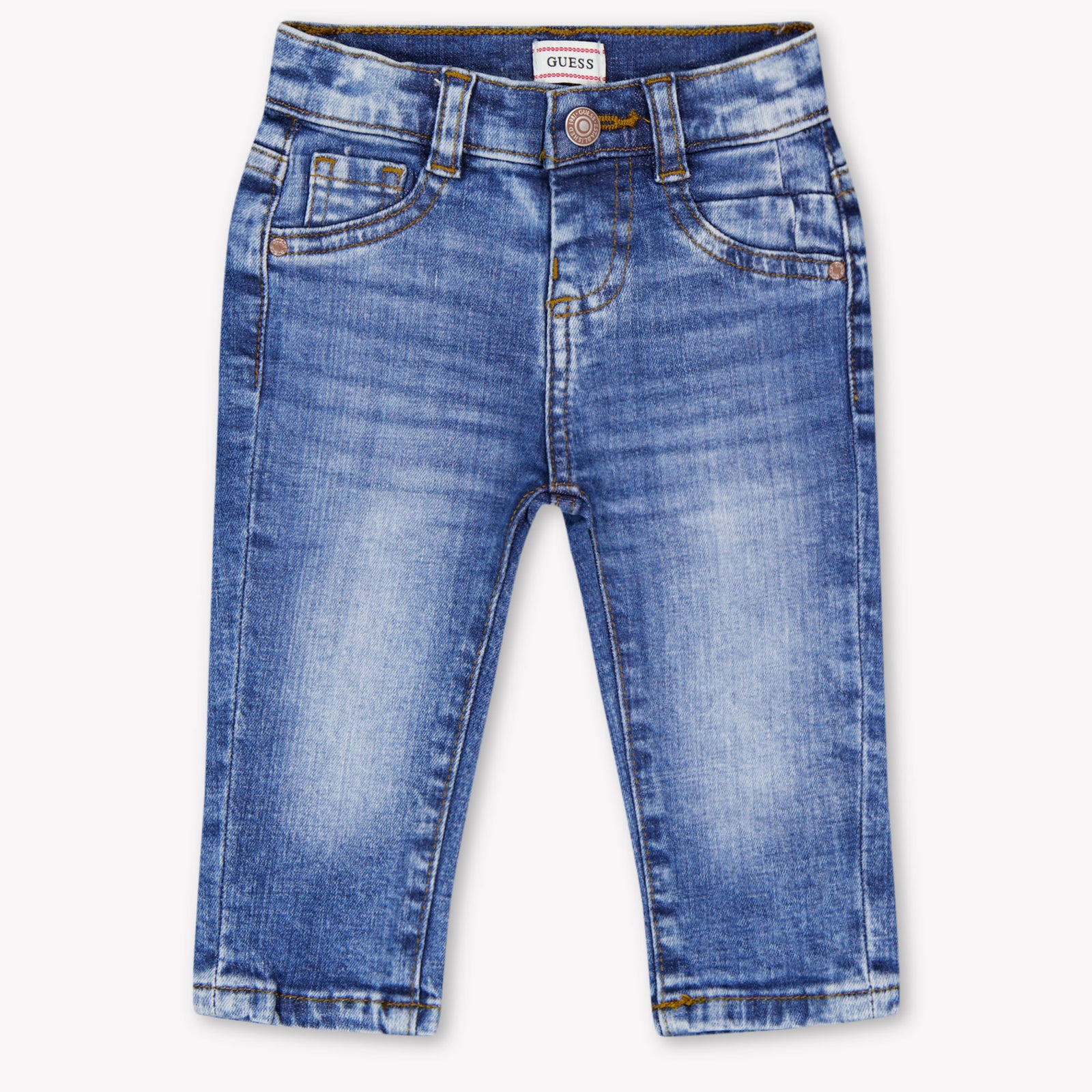 Guess Baby Boys Jeans In Blue