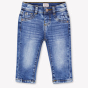 Guess Baby Boys Jeans In Blue
