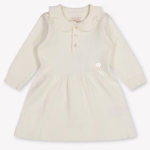 Guess Baby Girls Dress In OffWhite