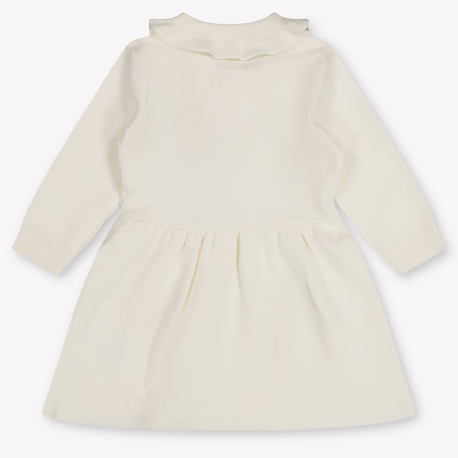 Guess Baby Girls Dress In OffWhite