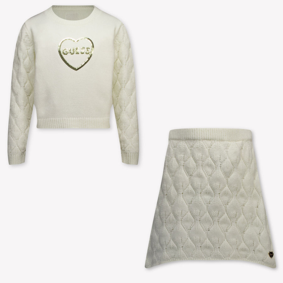Guess Kids Girls Set In OffWhite
