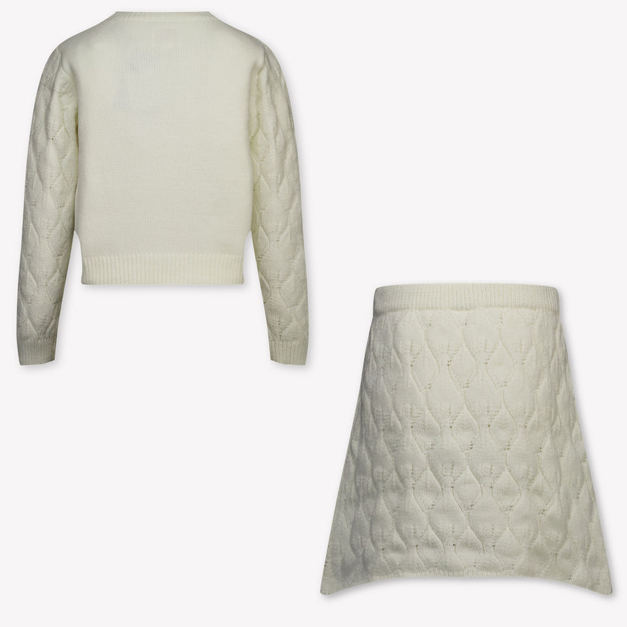 Guess Kids Girls Set In OffWhite