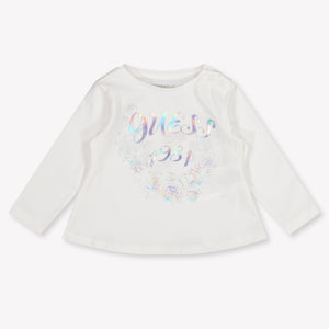 Guess Baby Girls T-Shirt in White