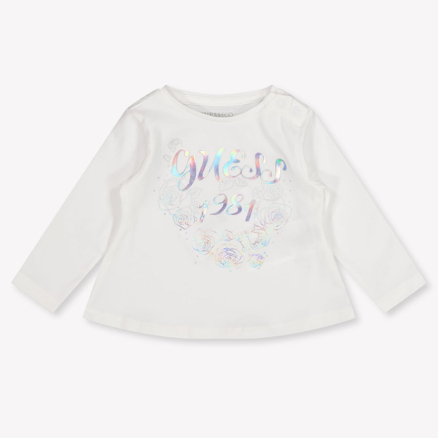 Guess Baby Girls T-Shirt in White