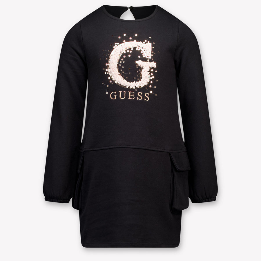 Guess Kids Girls Dress In Black