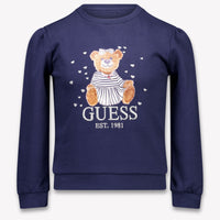 Guess Girls Sweater in Navy
