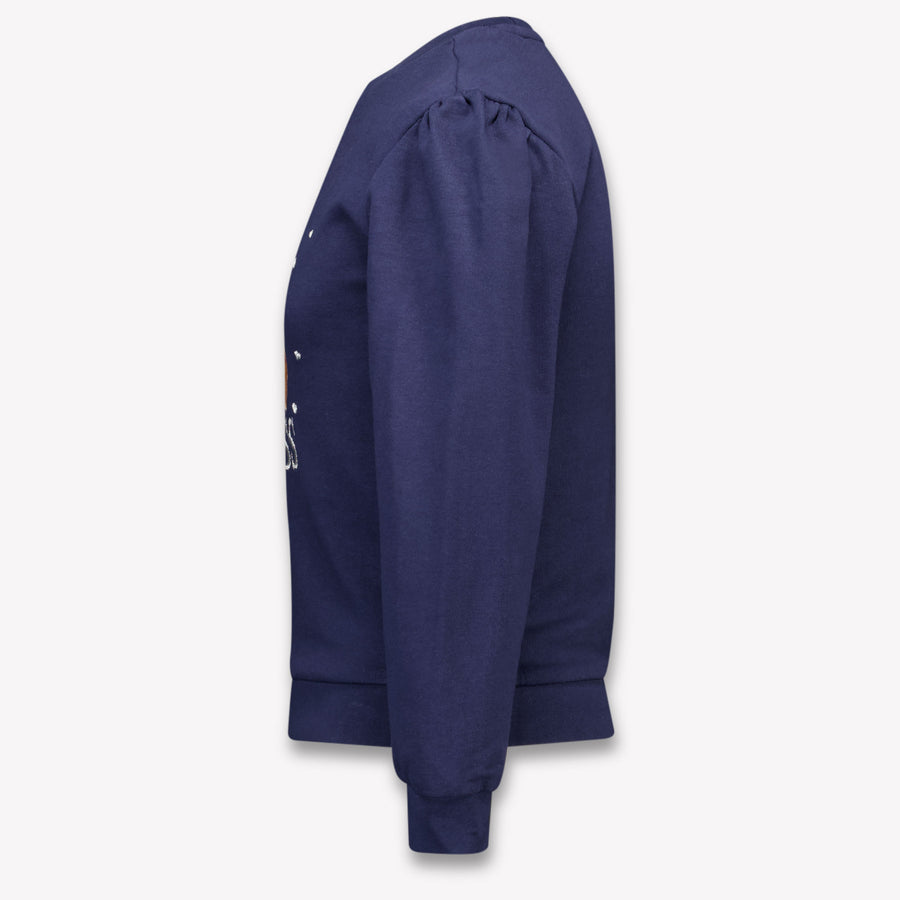 Guess Girls Sweater in Navy