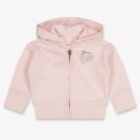 Guess Baby Girls Cardigan In Light Pink