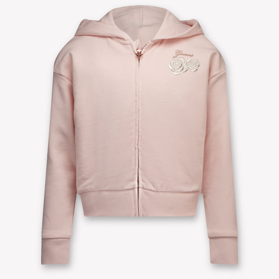 Guess Kids Girls Cardigan In Light Pink