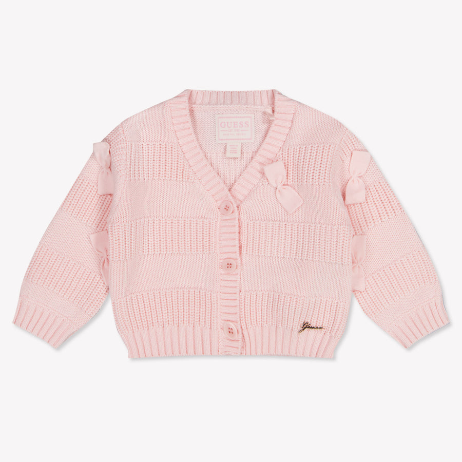 Guess Baby Meisjes Vest In Licht Roze