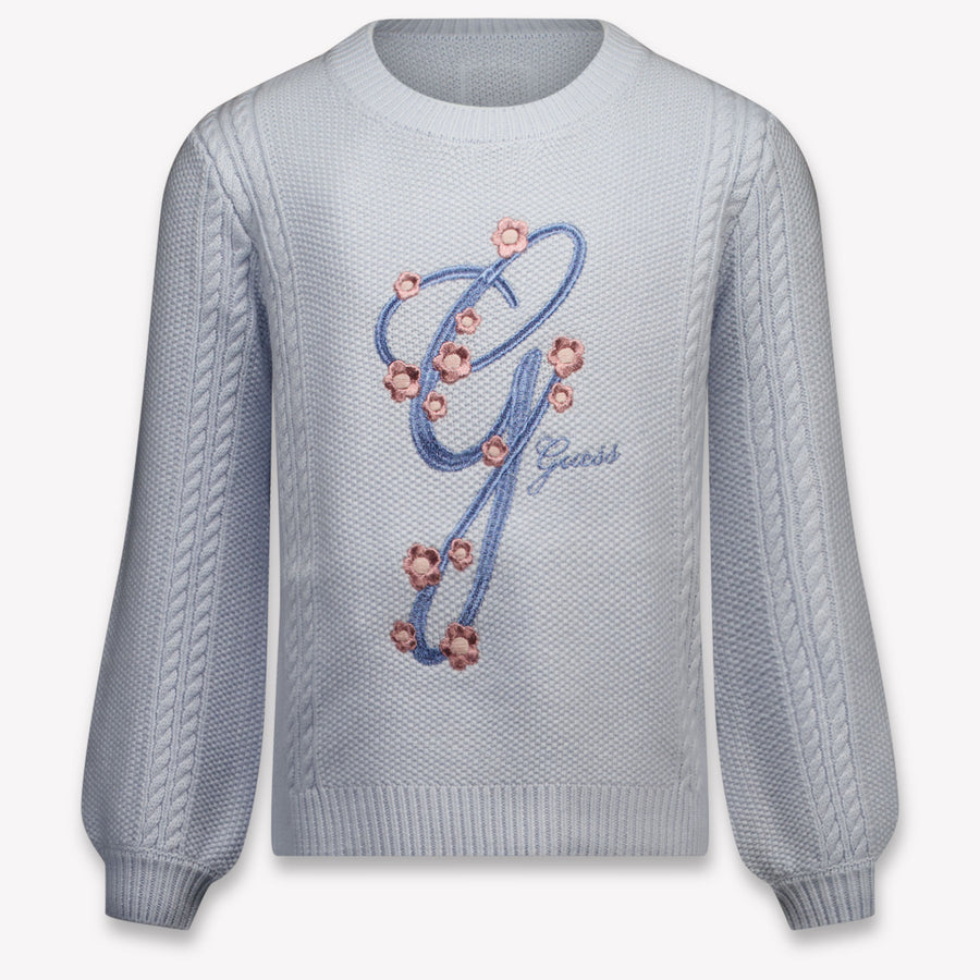 Guess Girls Sweater in Light Blue