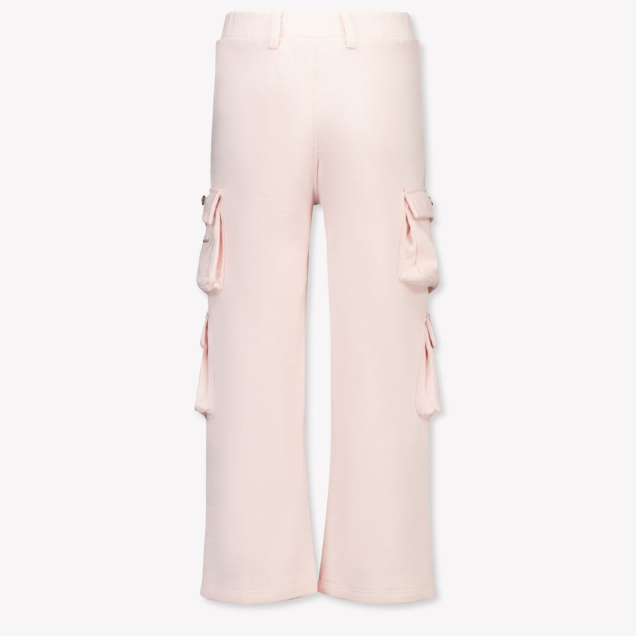 Guess Kids Girls Pants In Light Pink
