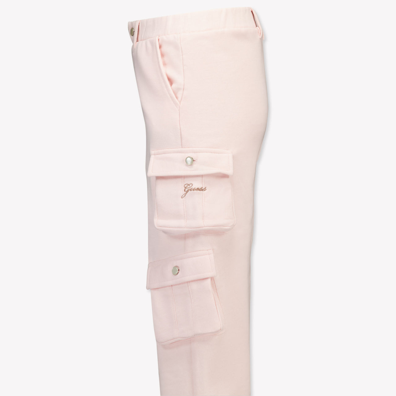 Guess Kids Girls Pants In Light Pink