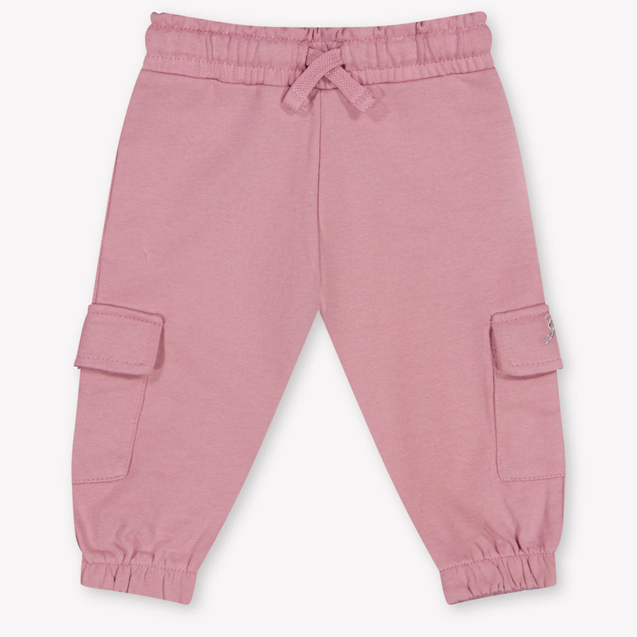 Guess Baby Girls Pants In Pink