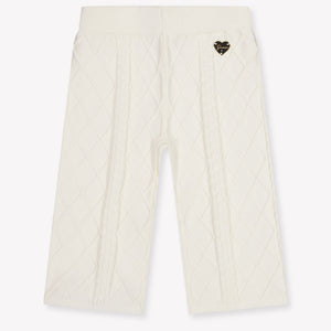 Guess Baby Girls Pants In OffWhite