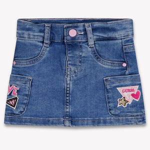 Guess Baby Girls Skirt In Jeans