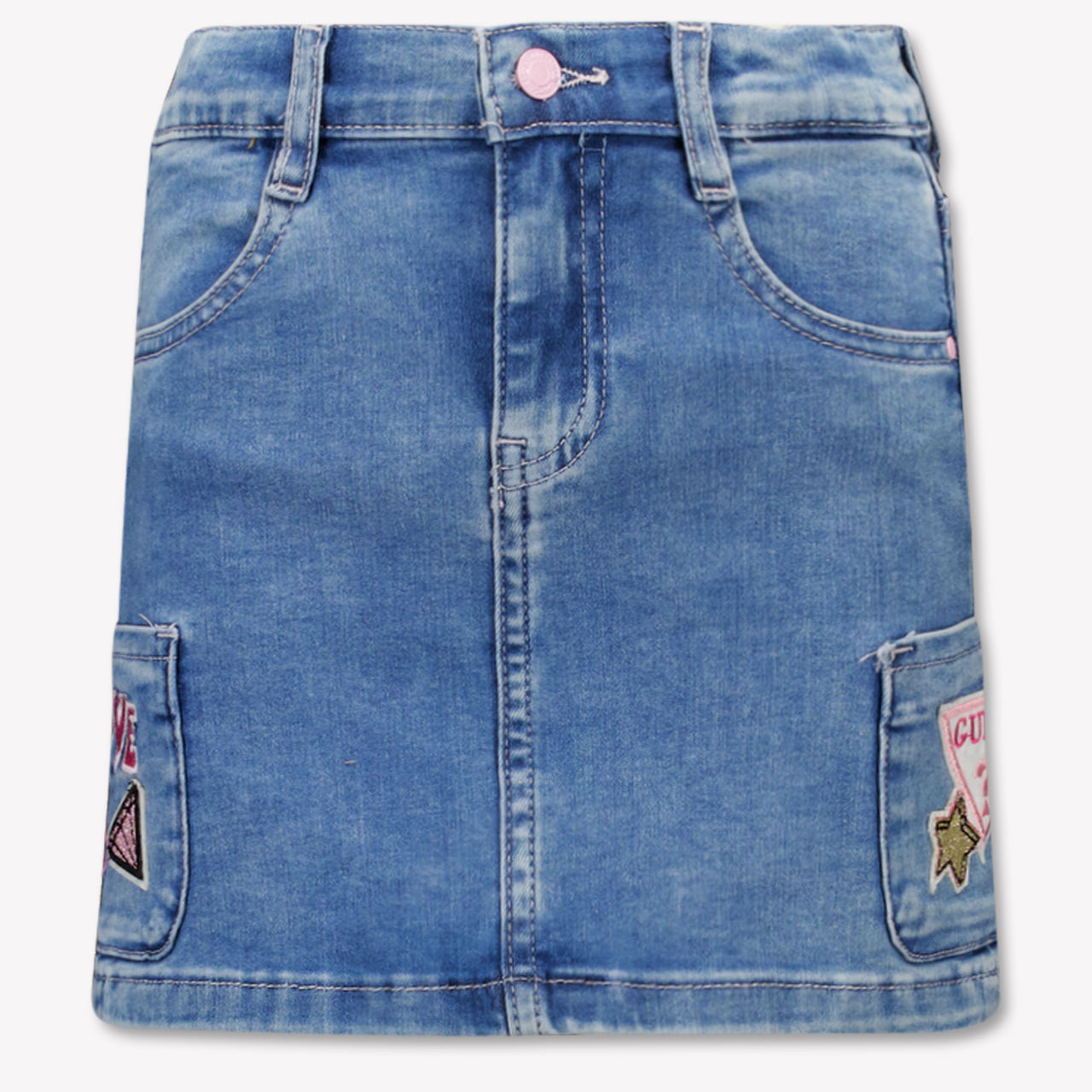 Guess Kids Girls Skirt In Jeans