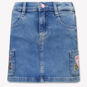 Guess Kids Girls Skirt In Jeans