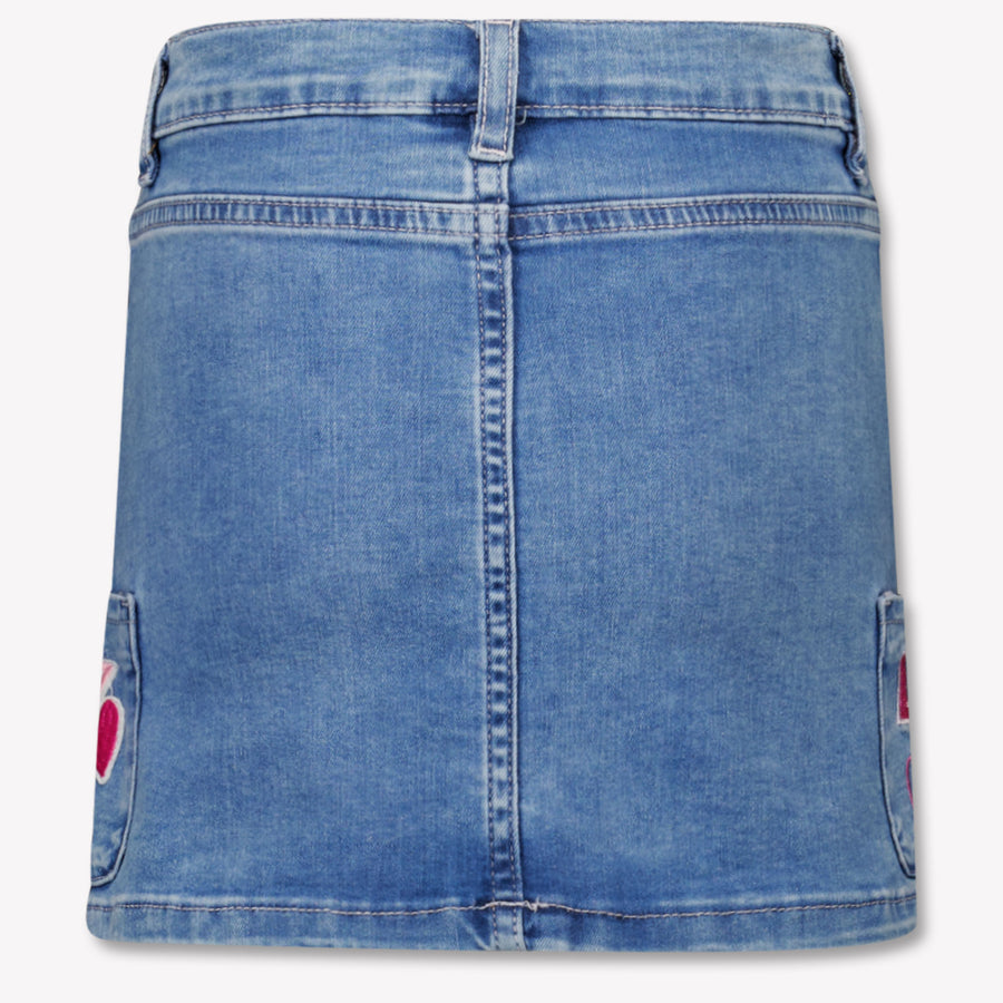 Guess Kids Girls Skirt In Jeans
