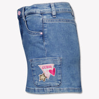 Guess Kids Girls Skirt In Jeans