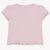 Guess Baby Girls T-Shirt In Light Pink