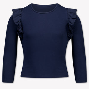 Guess Kids Girls T-Shirt In Navy