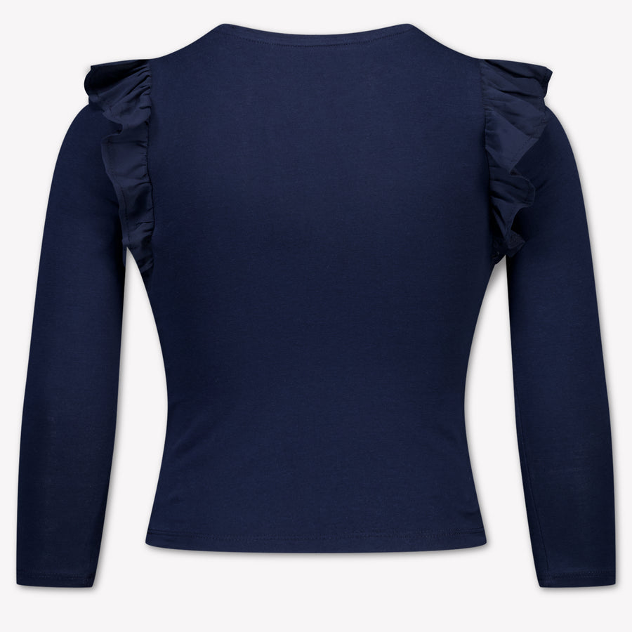 Guess Kids Girls T-Shirt In Navy