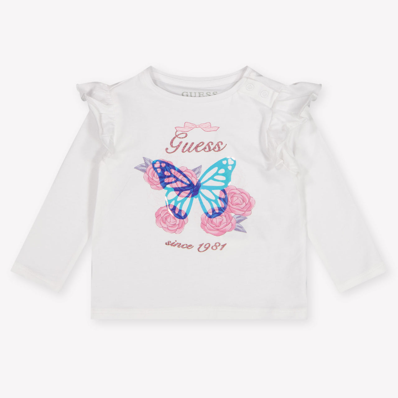 Guess Baby Girls T-Shirt In White