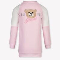 Guess Kinder Meisjes Jurk In Licht Roze