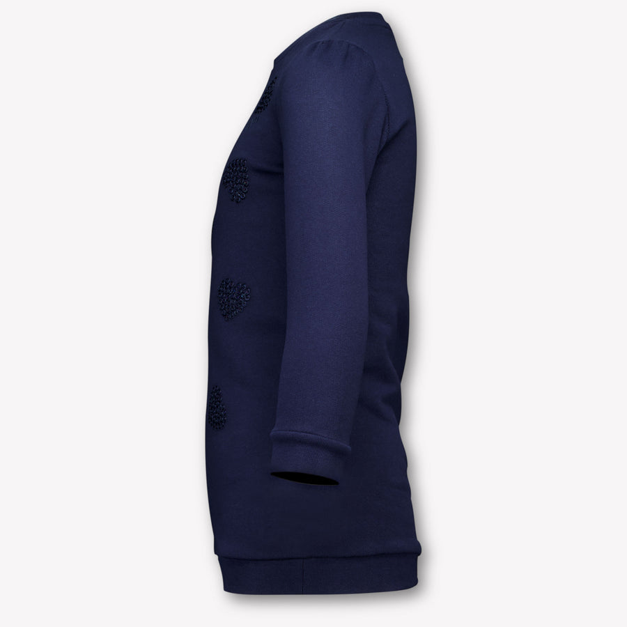 Guess Kids Girls Dress In Navy
