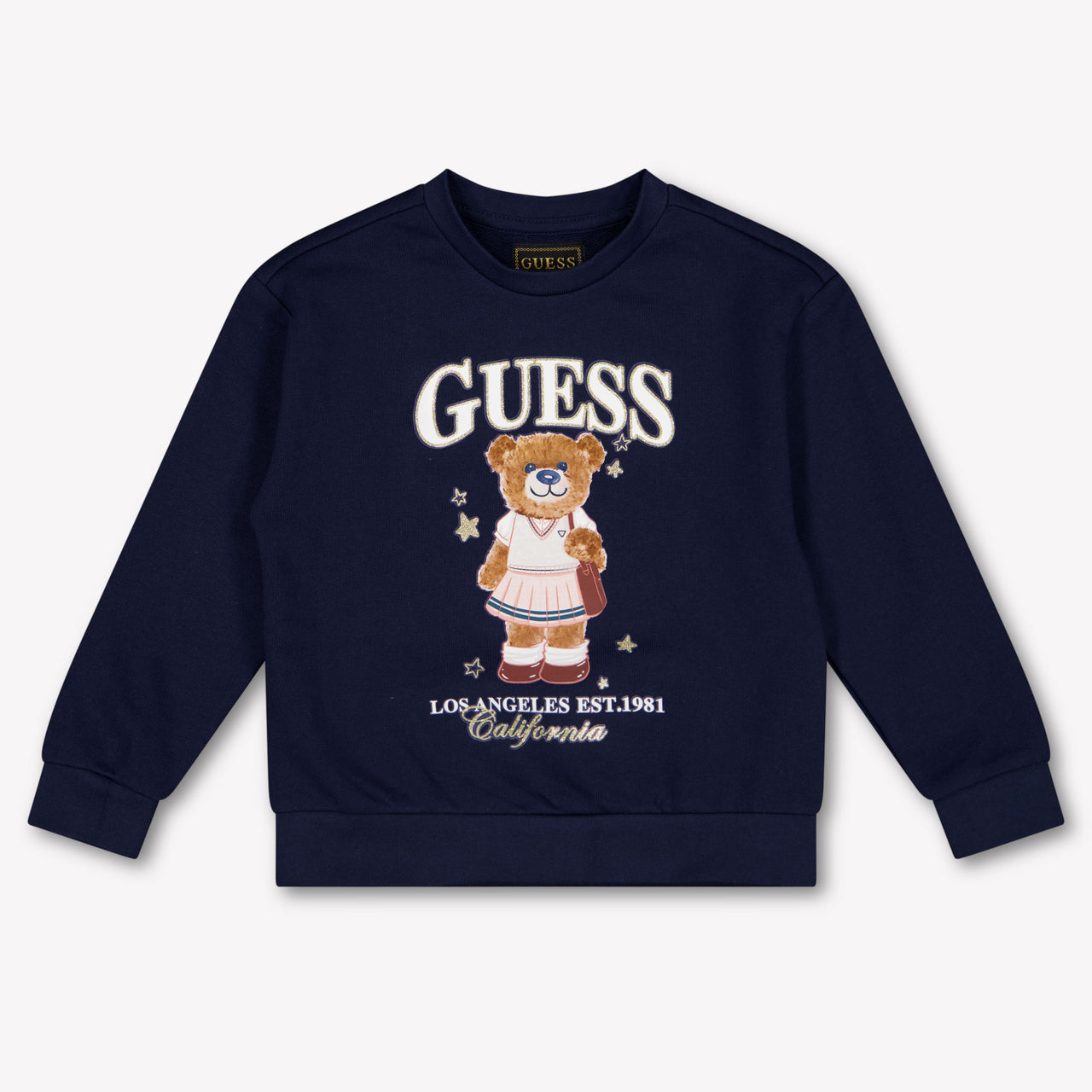 Guess Kids Girls Sweater In Navy