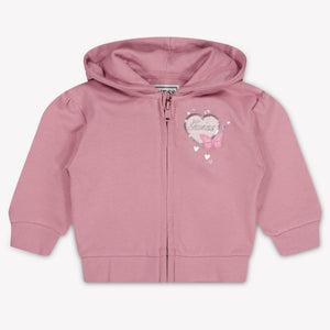 Guess Baby Meisjes Vest In Roze