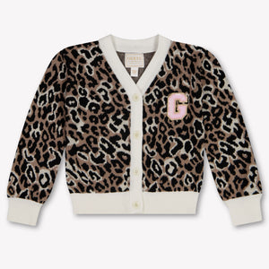 Guess Kids Girls Cardigan In Panther