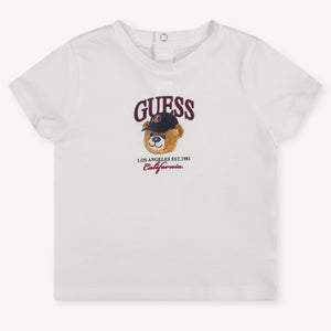 Guess Baby Boys T-Shirt In White
