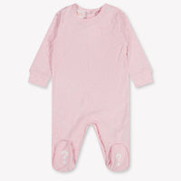 Guess Baby Unisex Playsuit In Pink