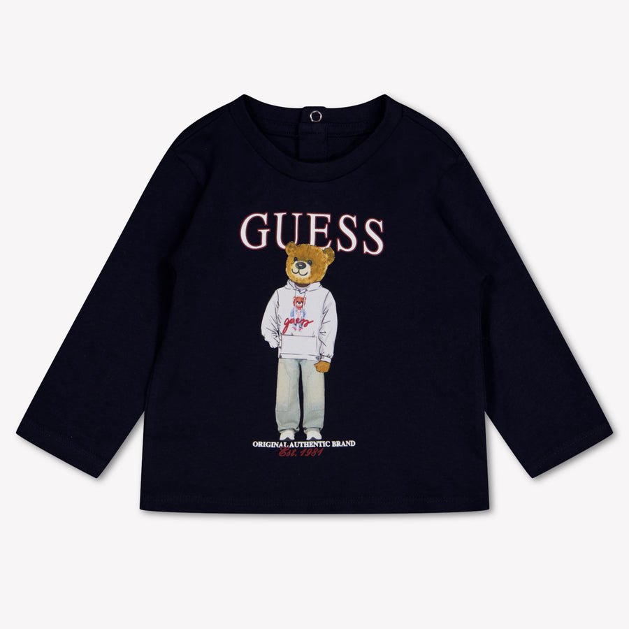 Guess Baby Boys T-Shirt in Navy