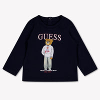 Guess Baby Boys T-Shirt In Navy