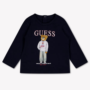Guess Baby Boys T-Shirt In Navy