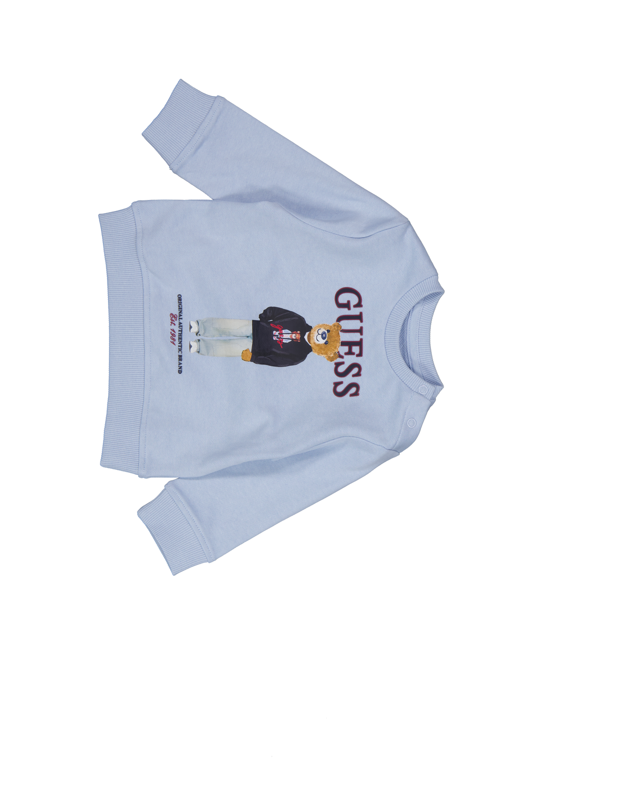 Guess Baby Boys Sweater In Light Blue