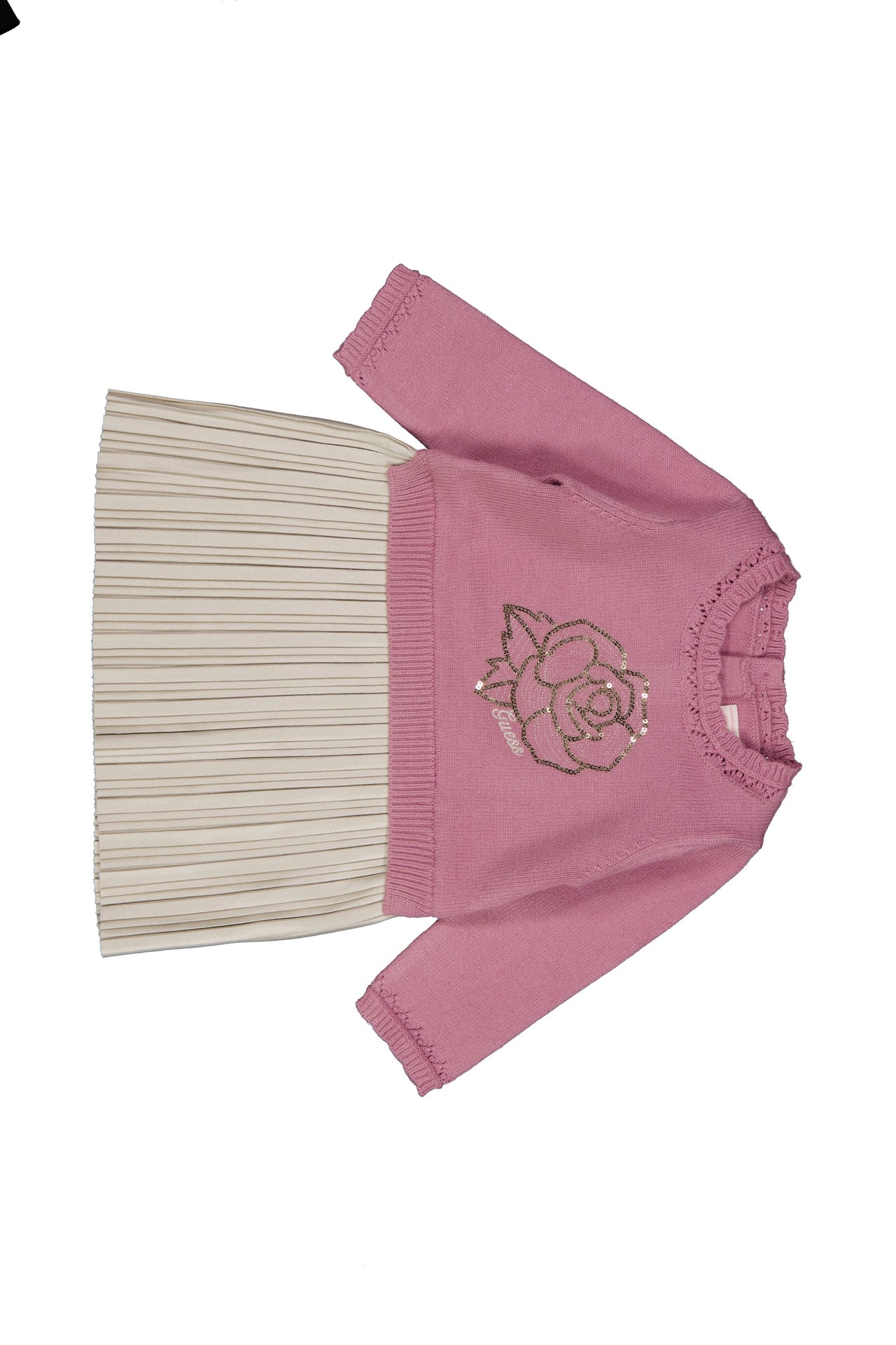Guess Baby Meisjes Jurk In Roze