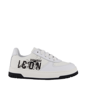 Dsquared2 Kids Unisex Sneakers White