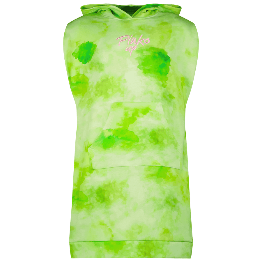 Pinko Girls Dress Fluor Green
