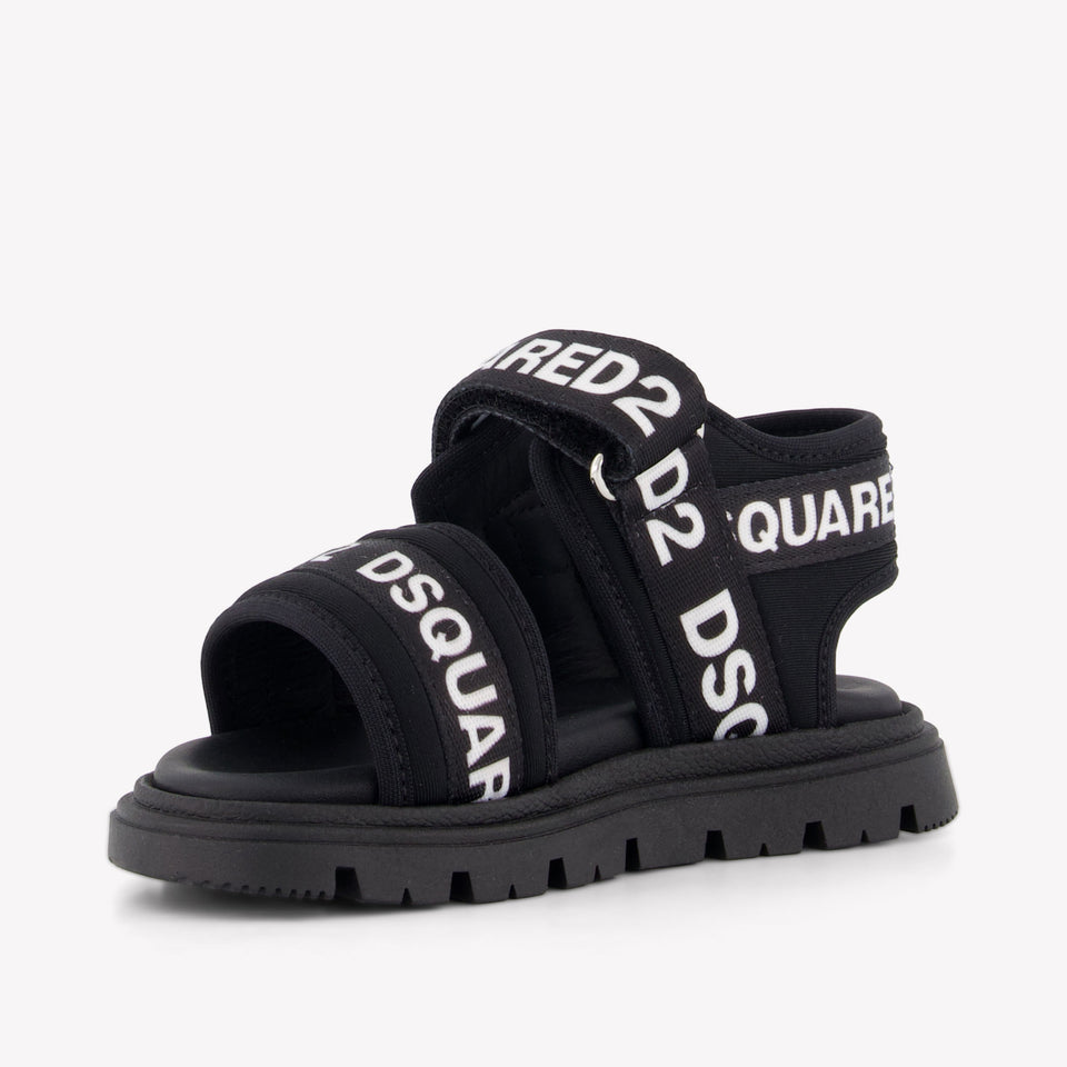 Dsquared2 Jongens Sandalen In Zwart