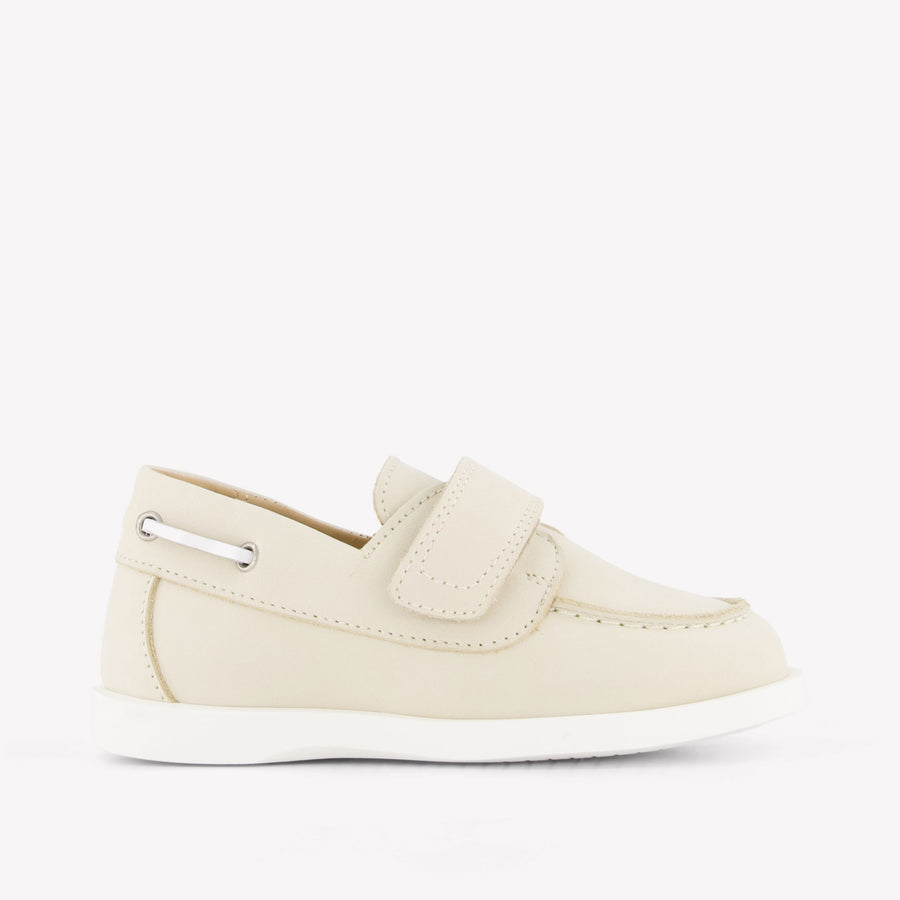 Andrea Montelpare Boys Shoes in Light Beige
