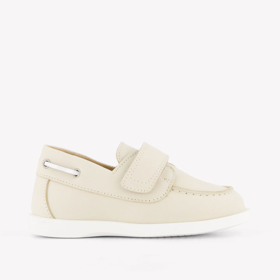 Andrea Montelpare Boys Shoes In Light Beige
