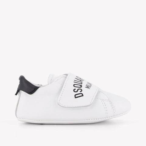 Dsquared2 Baby Unisex Sneakers In White