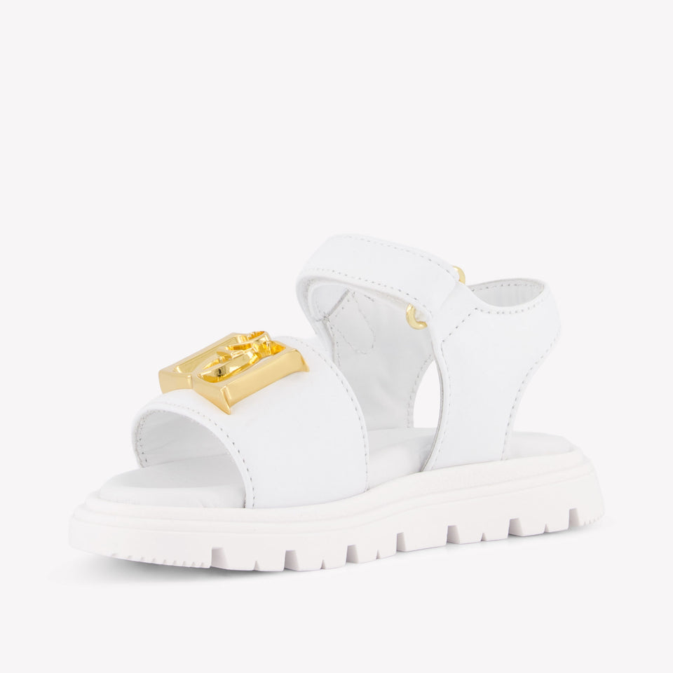 Dsquared2 Girls Sandals In White