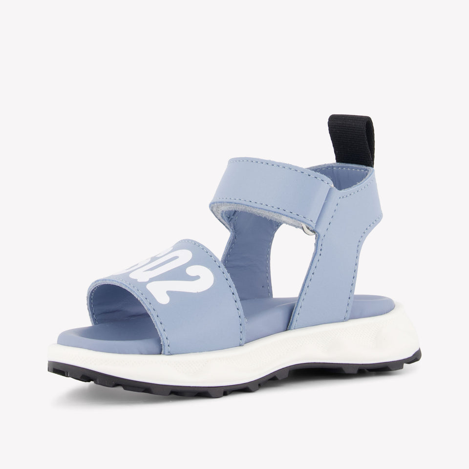 Dsquared2 Girls Sandals In Light Blue