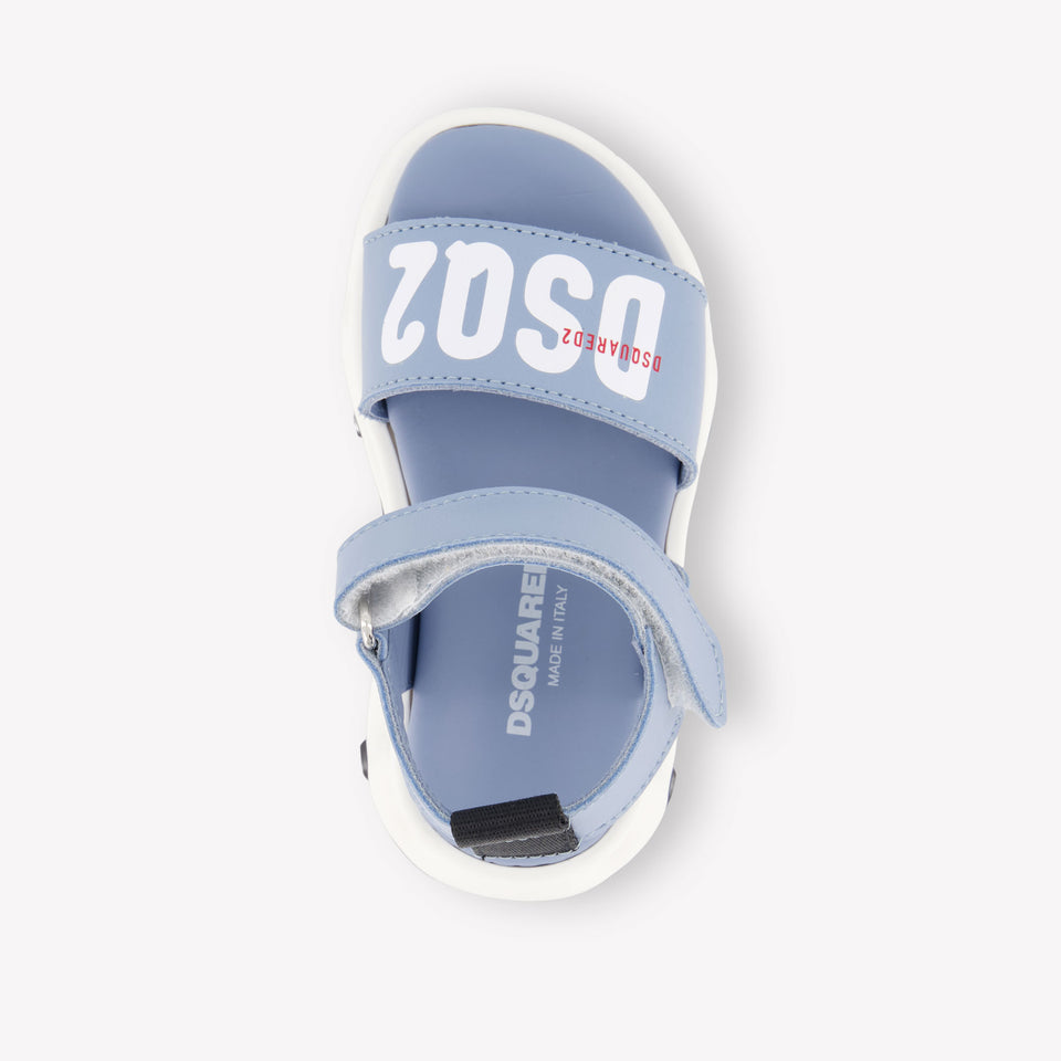 Dsquared2 Girls Sandals In Light Blue
